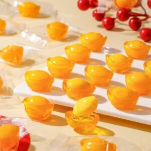Peelable Gold Ingot Gummy Candy