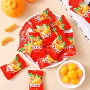 Interactive Peelable Orange Gummy