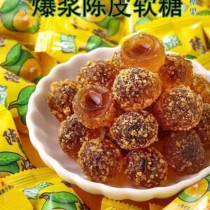 Bursting Aged Tangerine Peel Gummy