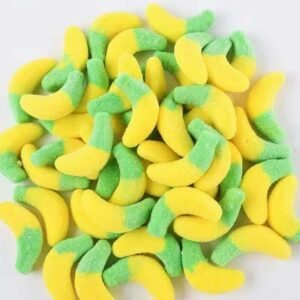 Banana Shape Gummy Candy